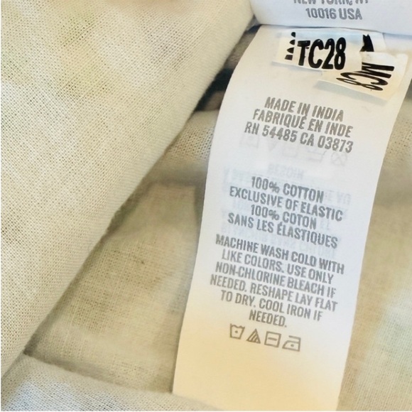 Aerie Spring Fling Floral Criss Cross Halter Smocked Dress SMALL Ditsy Dainty - Picture 9 of 13